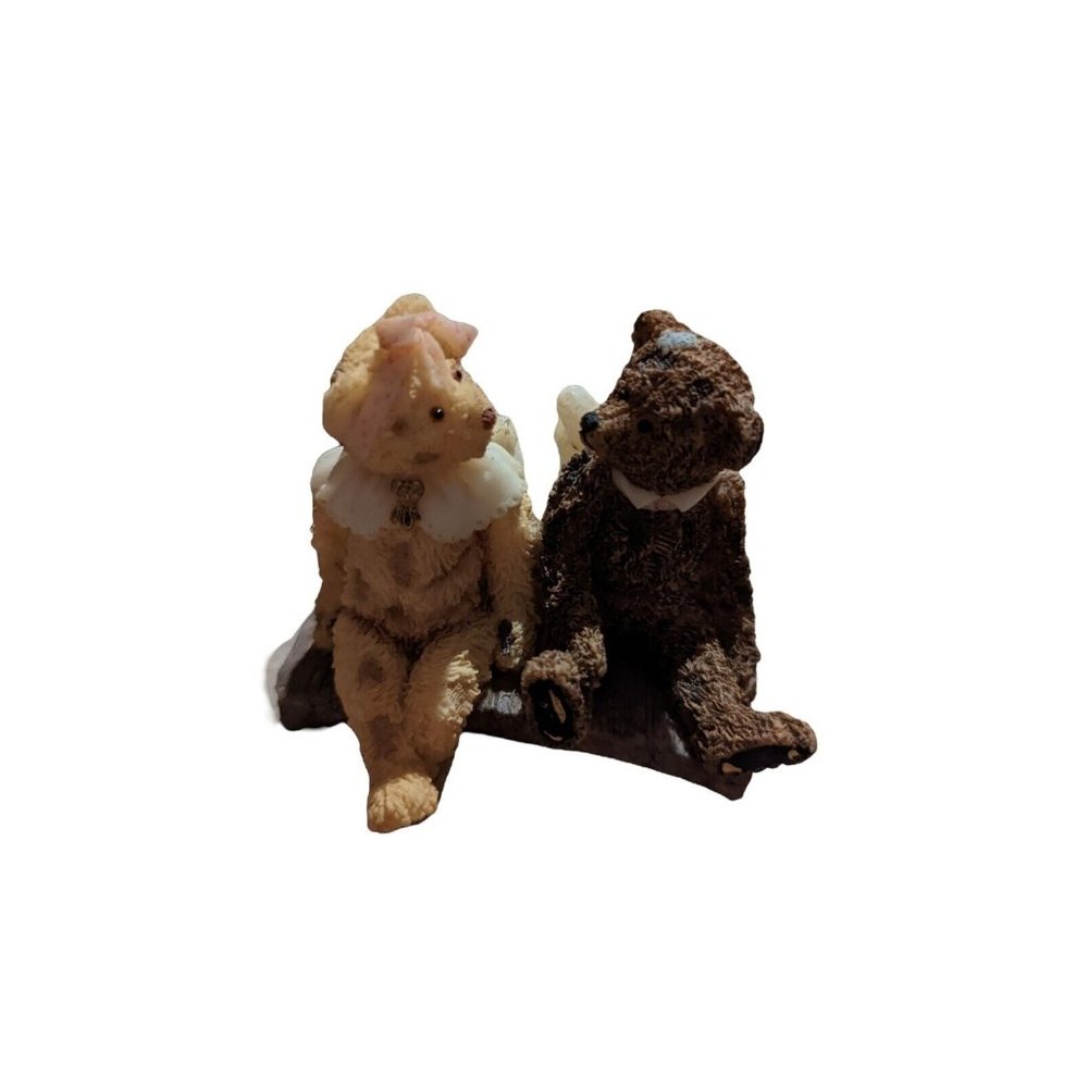Vintage Teddy Angels Tilli and Murray figurine.  1994.  BA-010.  Friendship